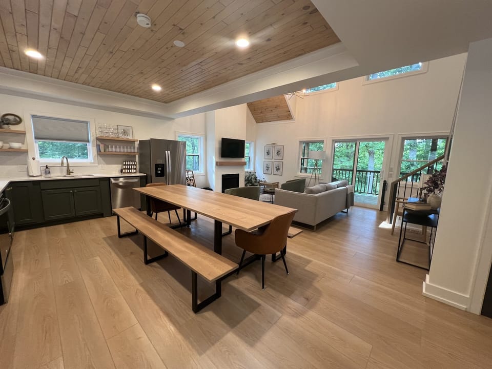 Kitchen & Living Room