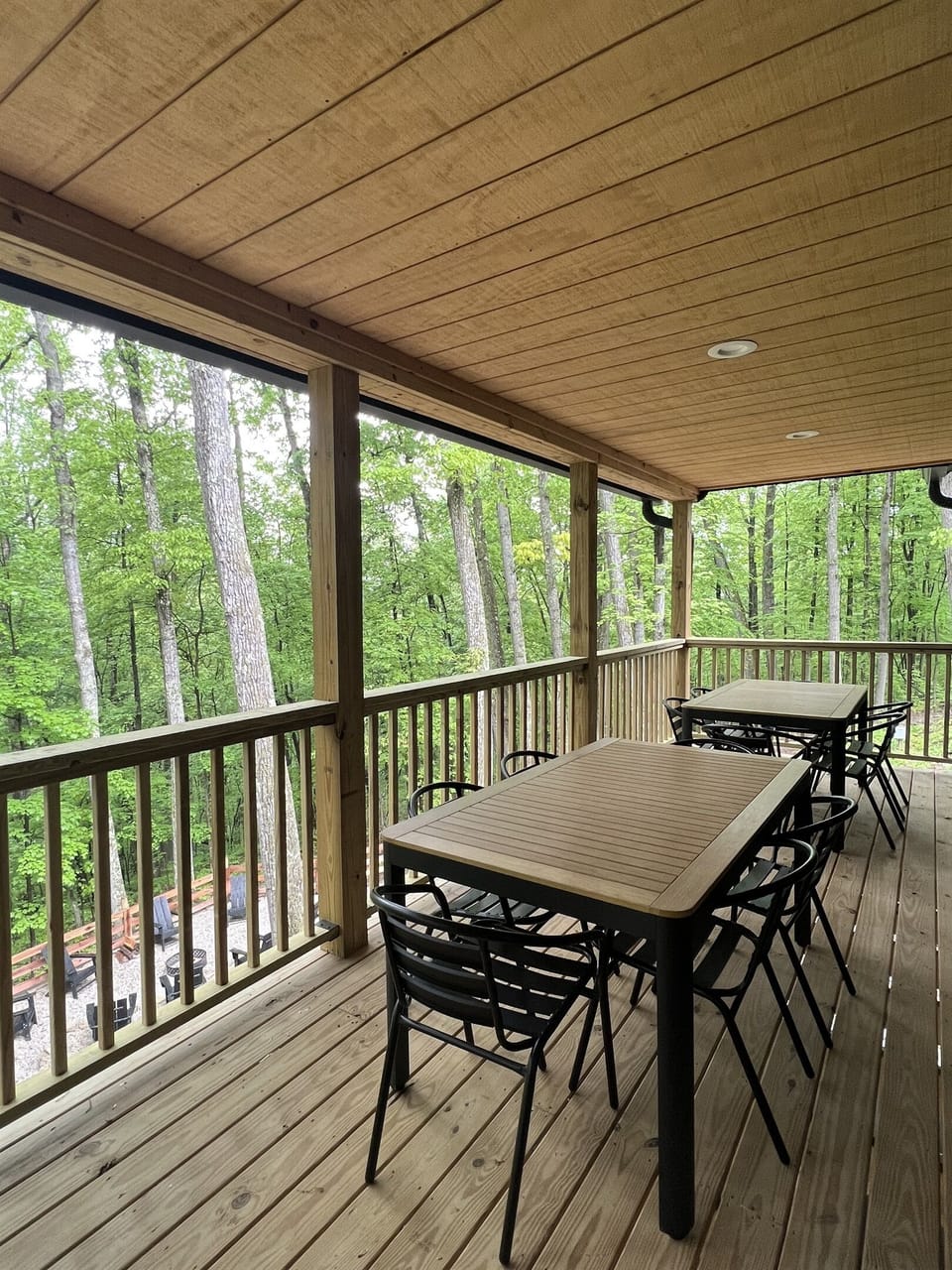 Upper Deck Dining Space