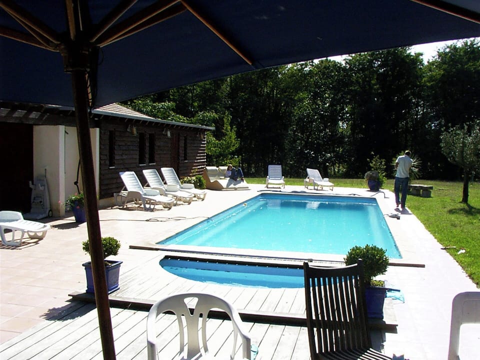 Swimming pool view