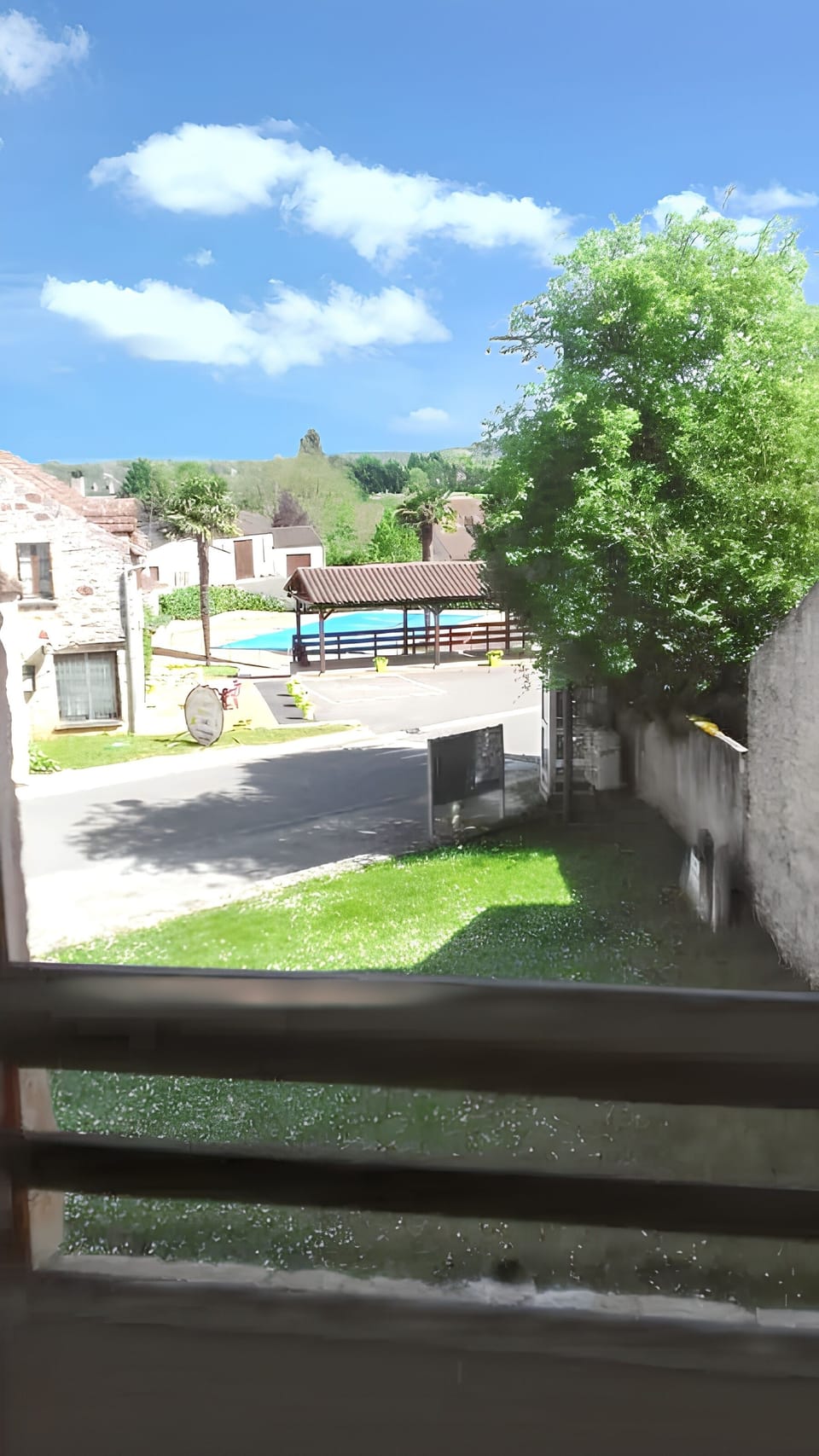 Swimming pool view