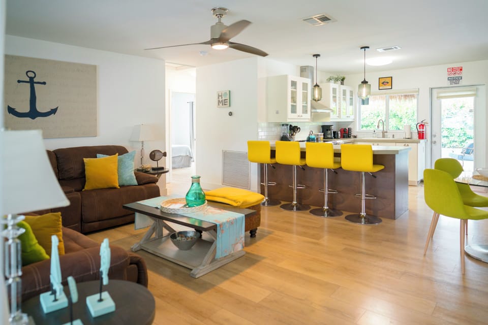 Modern open design.