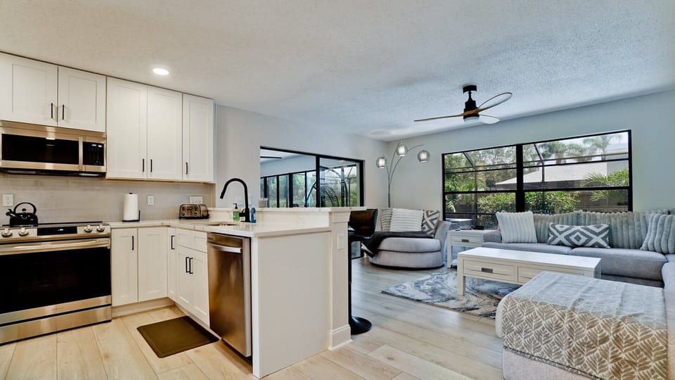 Kitchen and Family Room