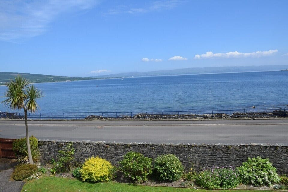Sea view from Kerrycroy Apartment