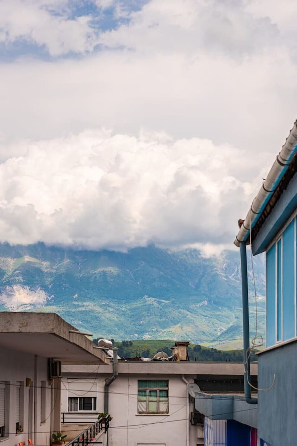 View from the balcony