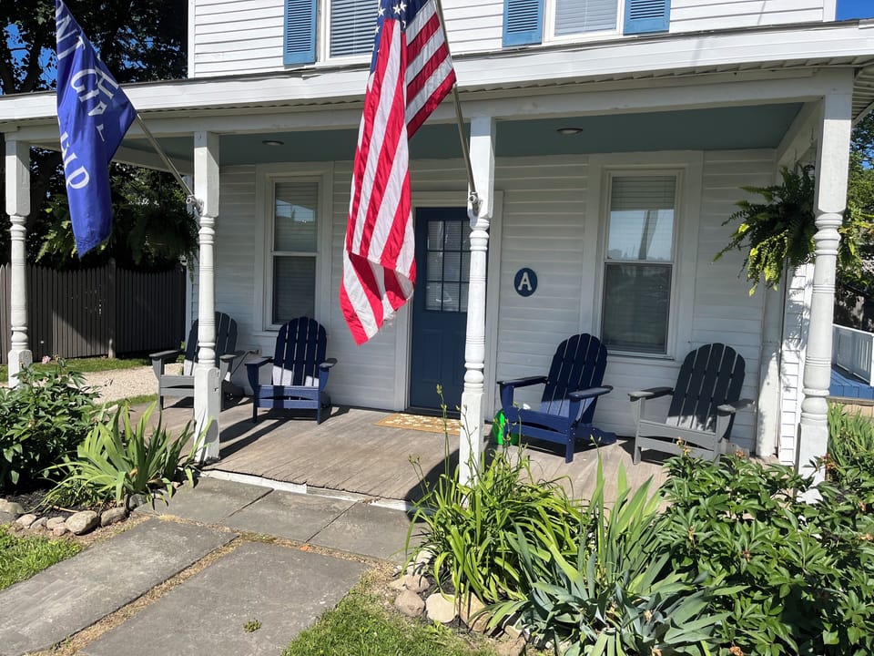 Huge front porch to relax