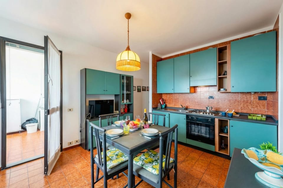Kitchen and dining area