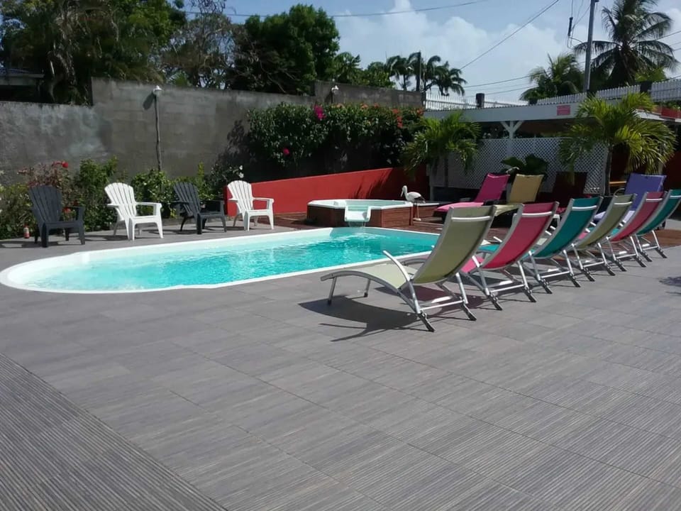 Swimming pool view