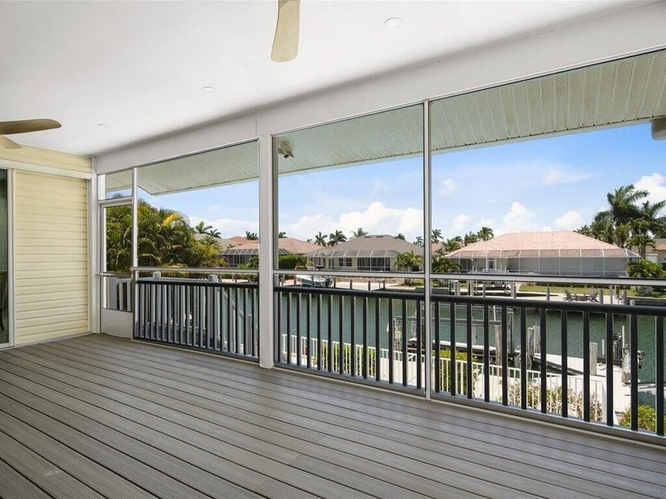 Large Covered Balcony