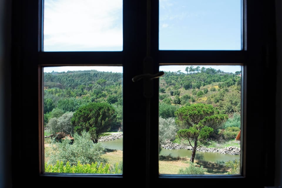 view of river from one of the windows