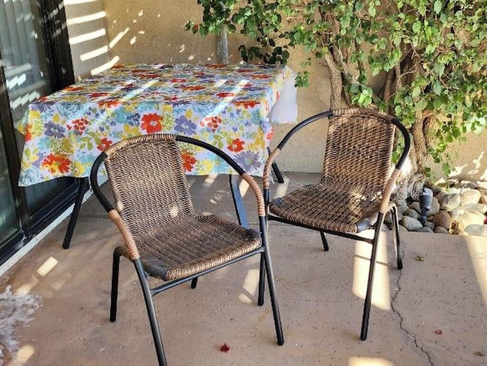 Set of Six Outdoor Dining Chairs