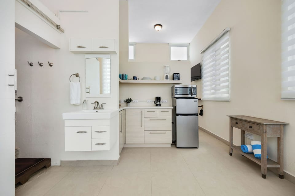 Kitchen area.