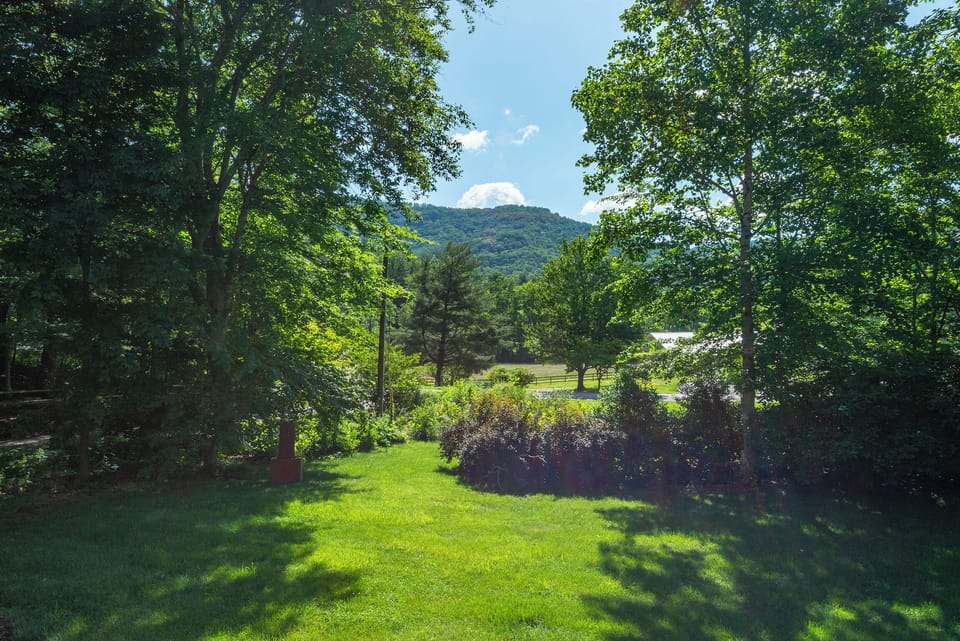 A truly tranquil view awaits you at Asheville n' Chill