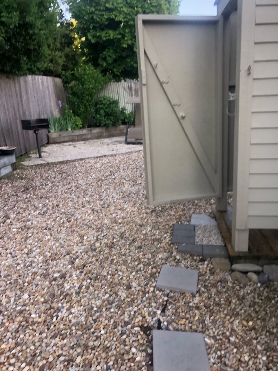Outdoor Shower!