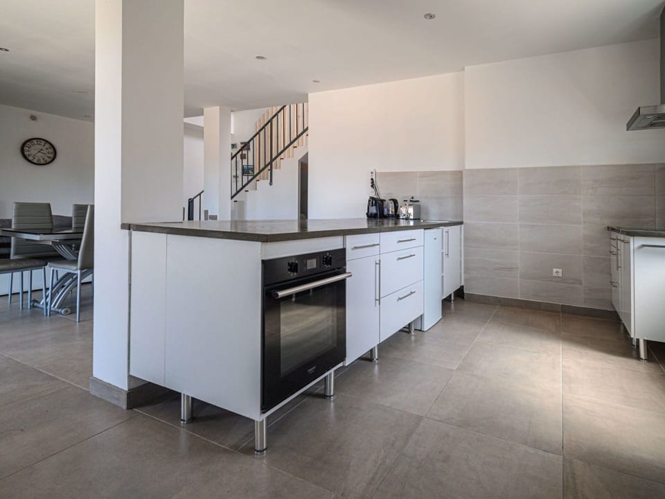 Cabinetry, Furniture, Building, Countertop, Kitchen, Chair, Wood, Interior Design, House