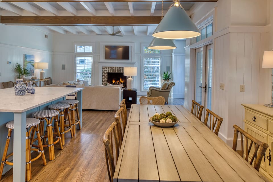 Kitchen into the Great Room