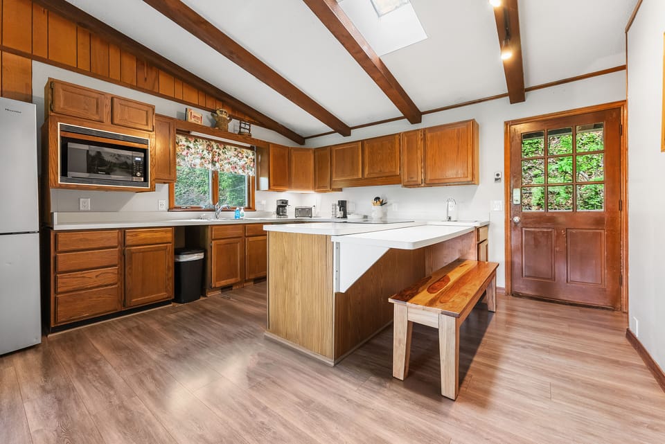 Fully equipped kitchen