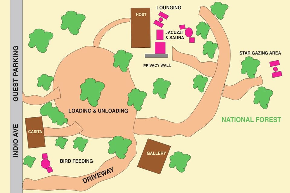 Map of the property.