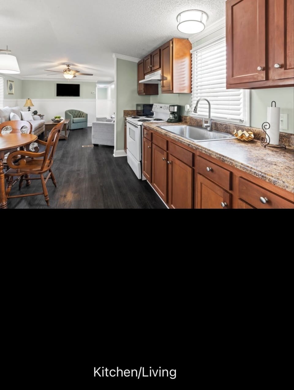 Kitchen and Livingroom
