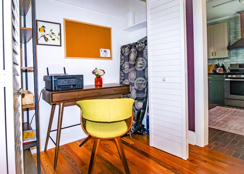 Workspace off Kitchen