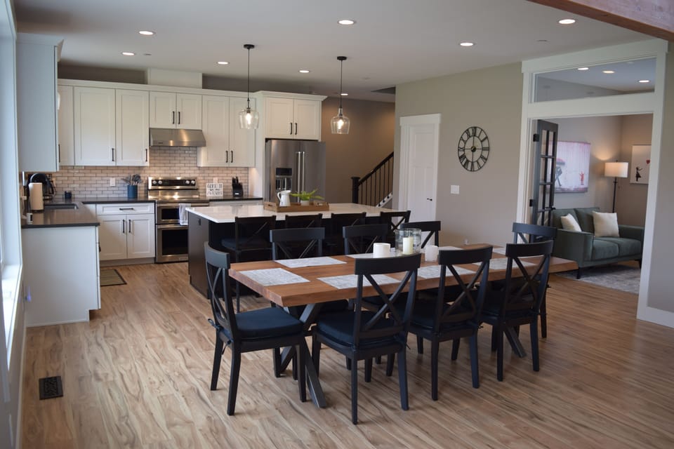 Dining room with seating for 8
