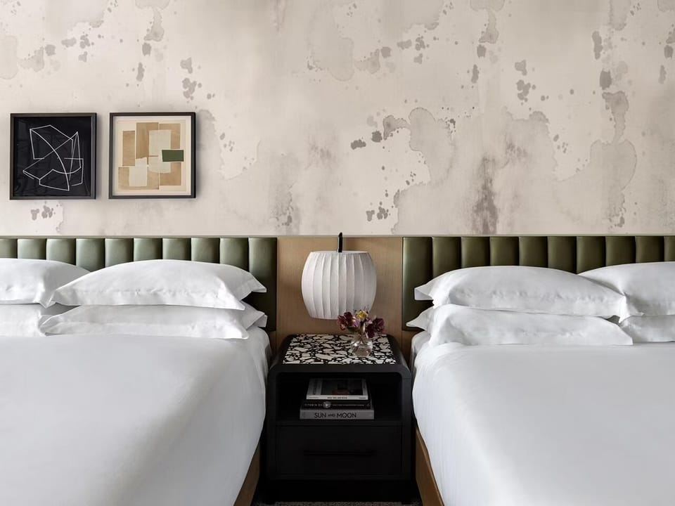 Bedroom. Interior and views may vary based on location and availability.