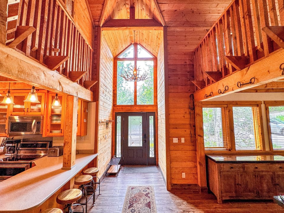 Lodge Cabin entrance