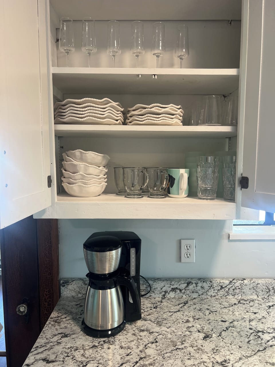 Upstairs kitchen