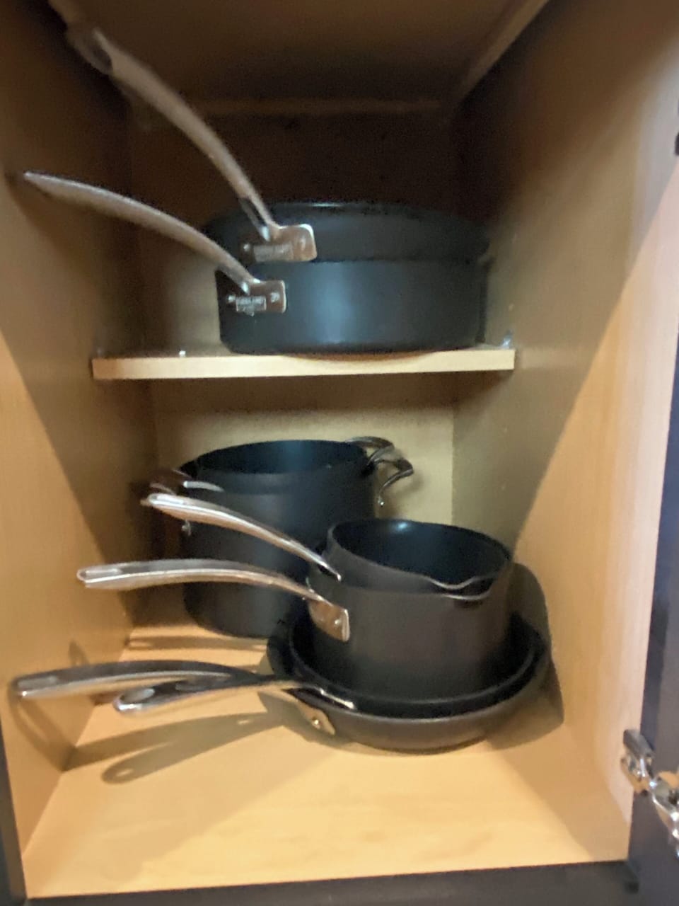 Top quality pots and pans.