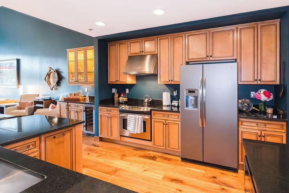 Chef's Kitchen Hub — Granite countertops and open flow make the kitchen the heart of every gathering, meal, and memory. 🍳✨