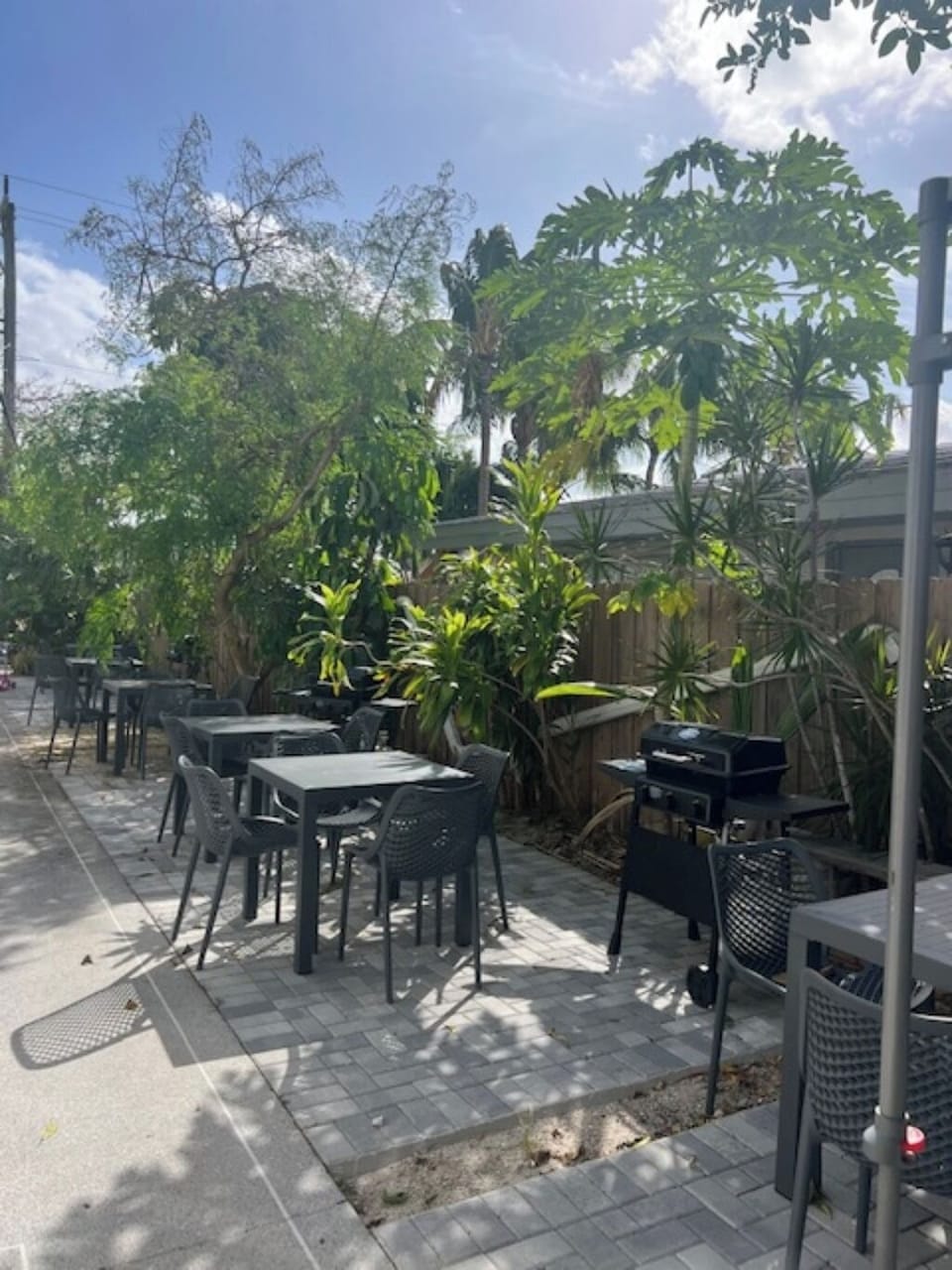 Outdoor dining