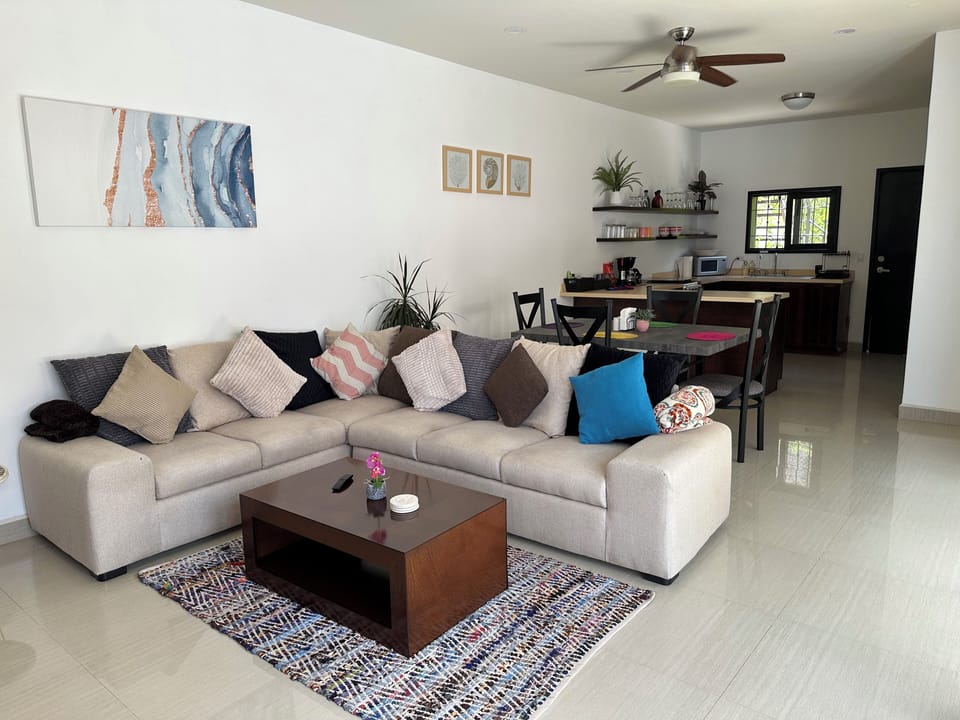 Living Dining and Kitchen