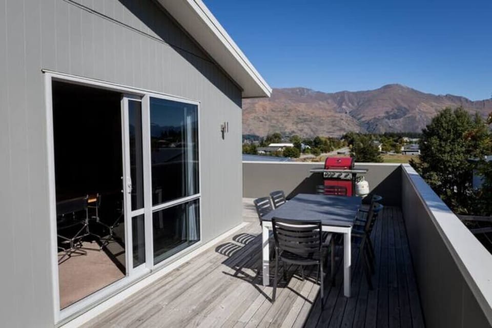 Wrap around patio