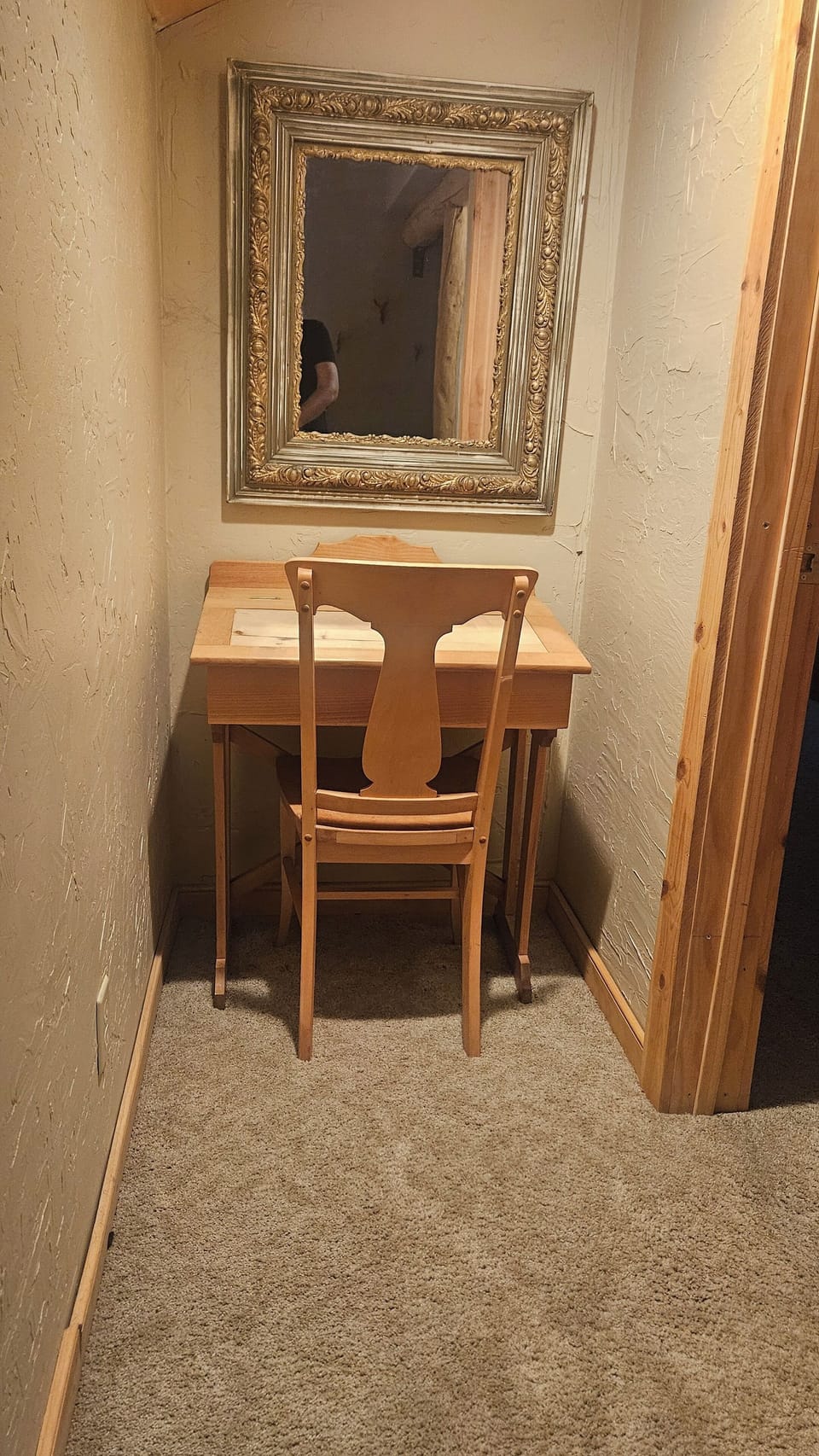 Writing Desk on second floor landing