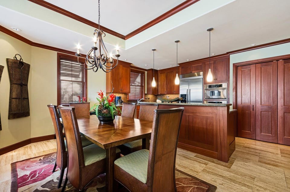 Inside dining area