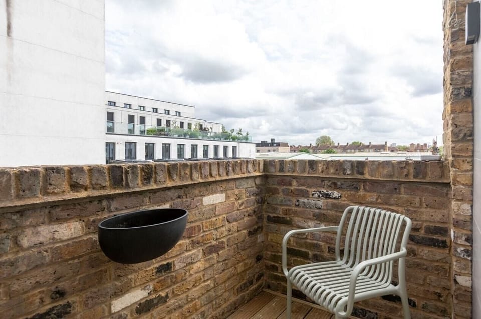 Small terrace accessible from the kitchen