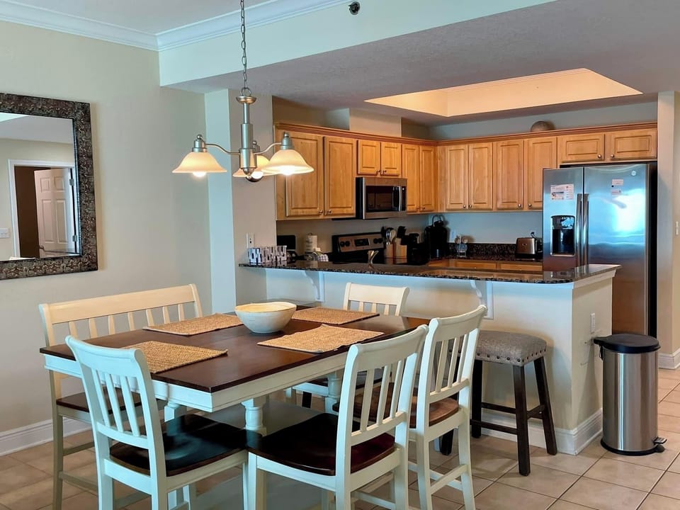 Kitchen and dining