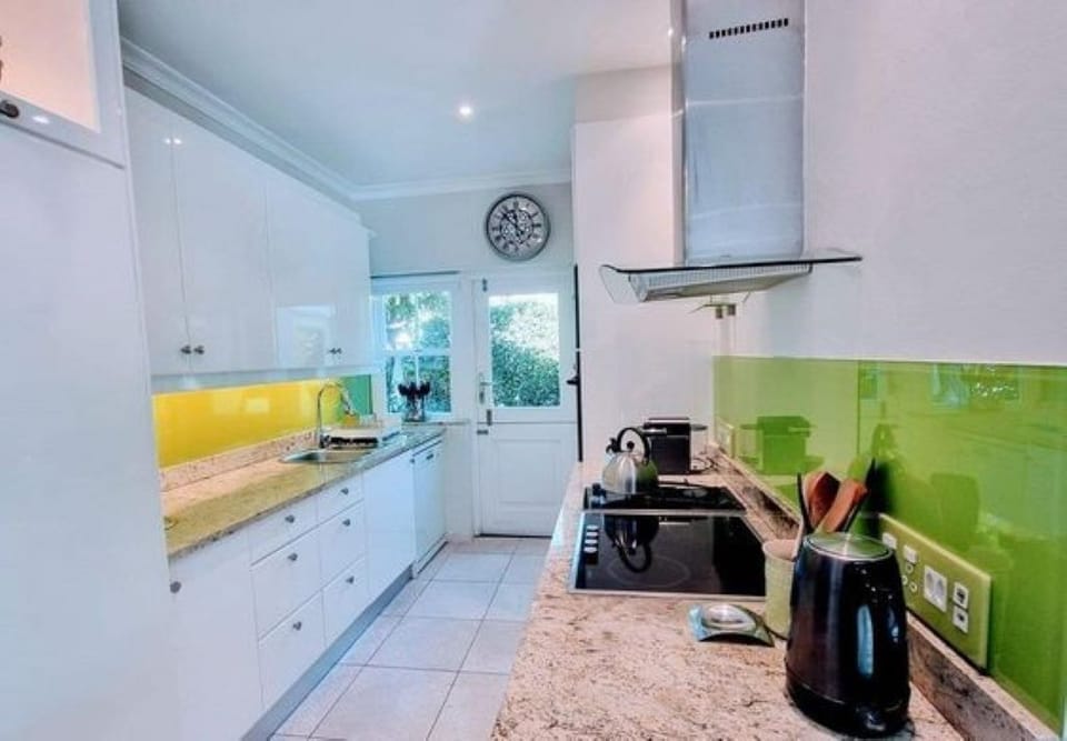 Stylish galley-style kitchen