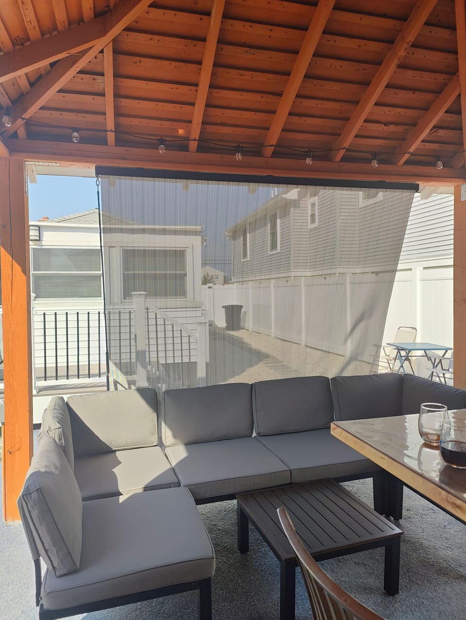 Outdoor dining