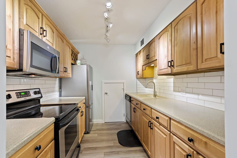 Fully equipped kitchen