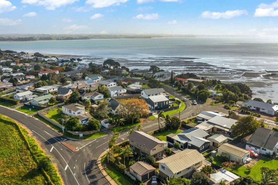 The house is located a very short walk from the beach.
