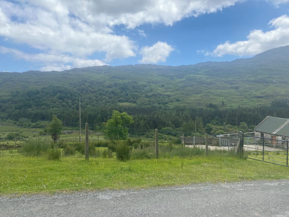 Living in a post card view from all front of house