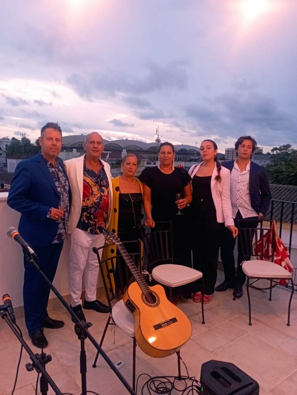 concert privé sur terrasse
