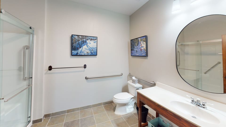 Sink, Painting, Bathroom, Indoors, Toilet