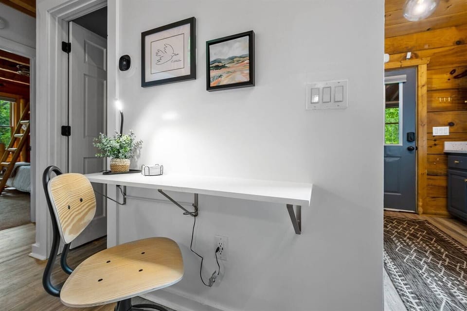 Need to work a little? A workspace is perfect for you. 