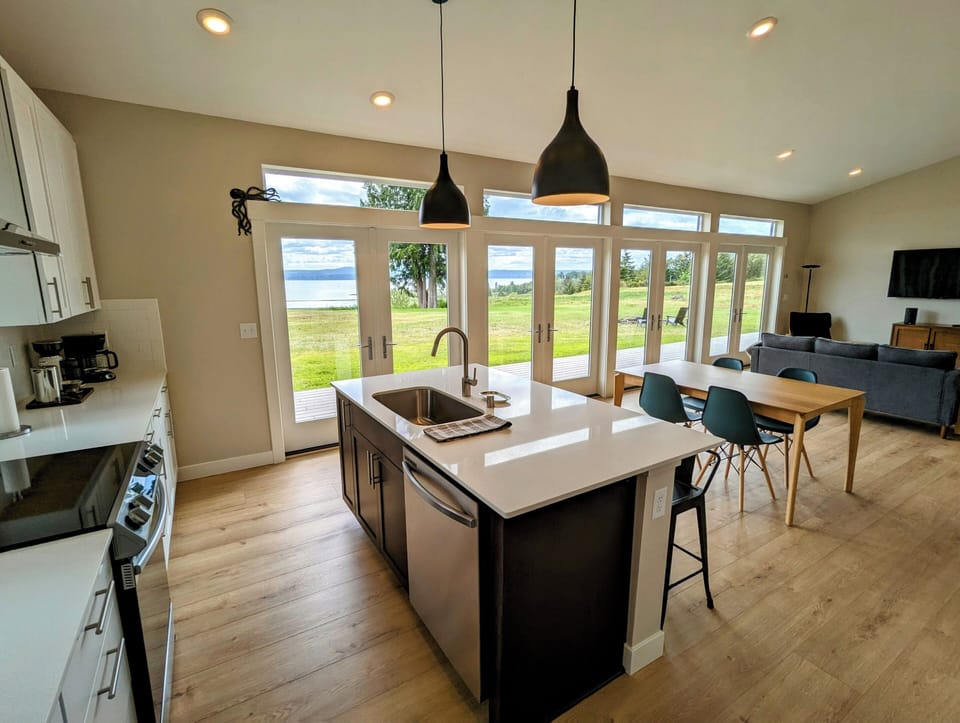 From the kitchen