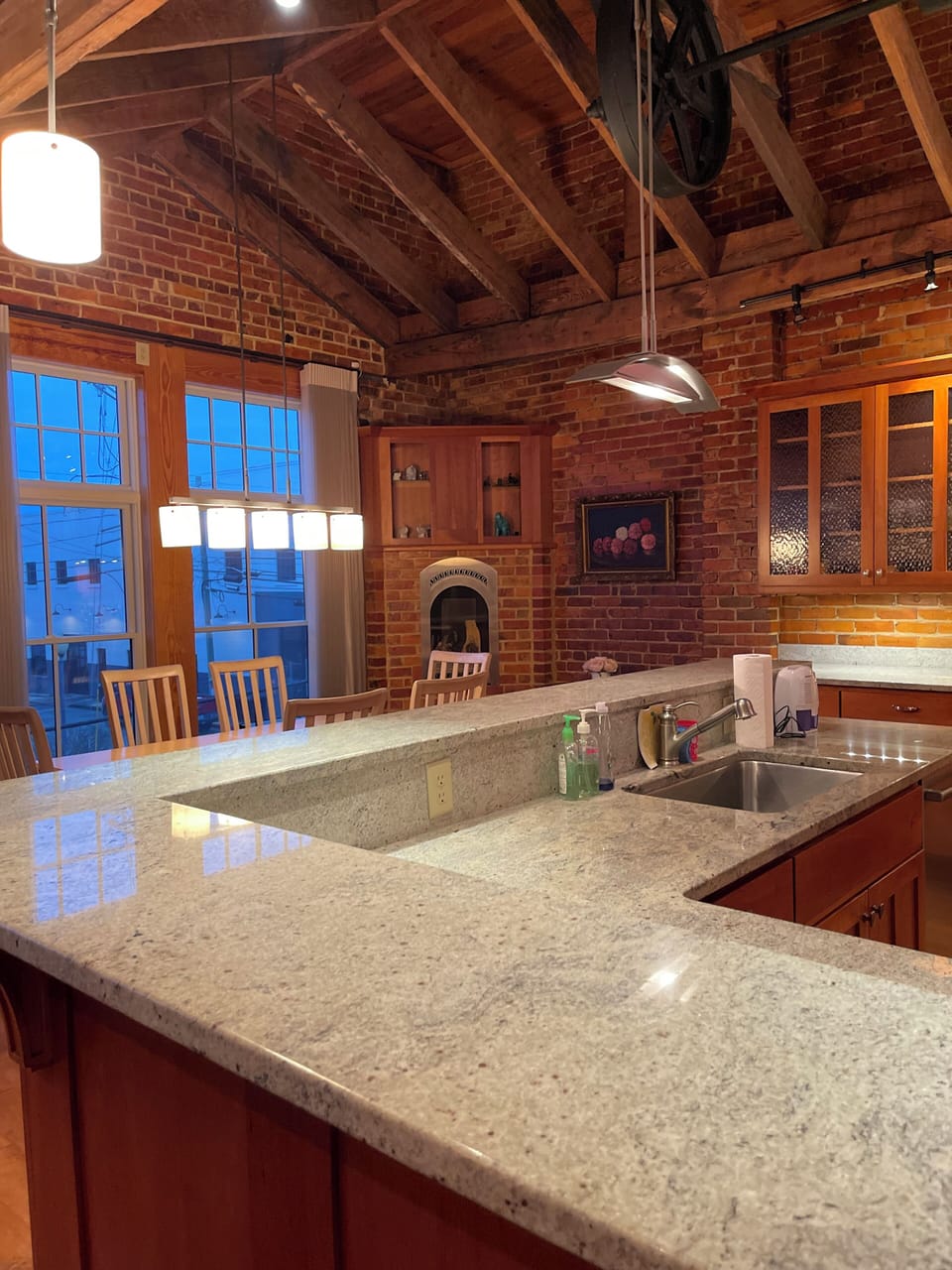 Kitchen and dining room 