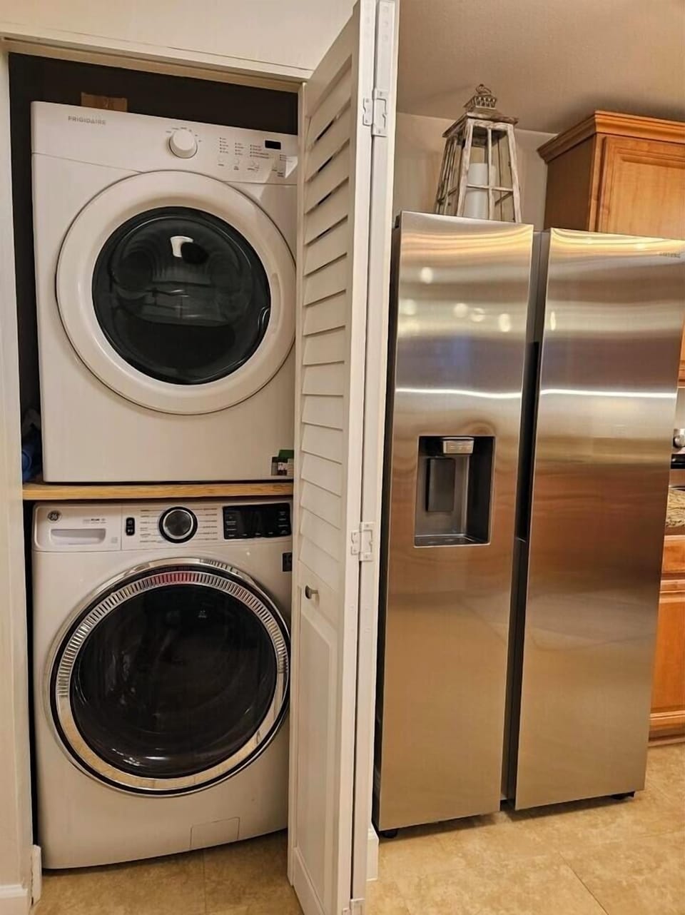 Full size washer and dryer