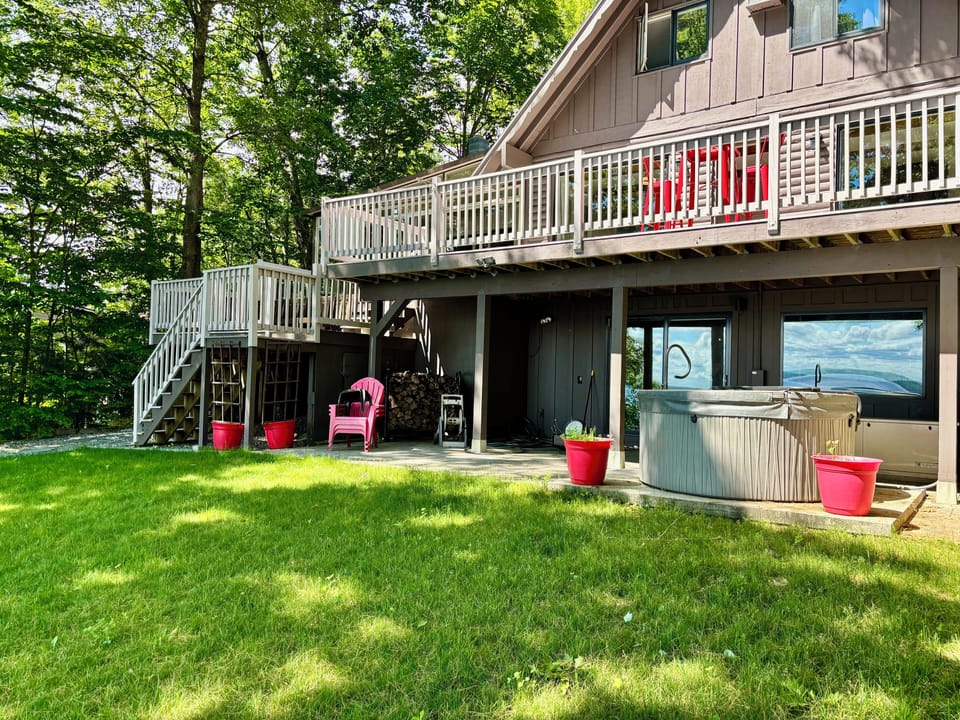 Main House backyard