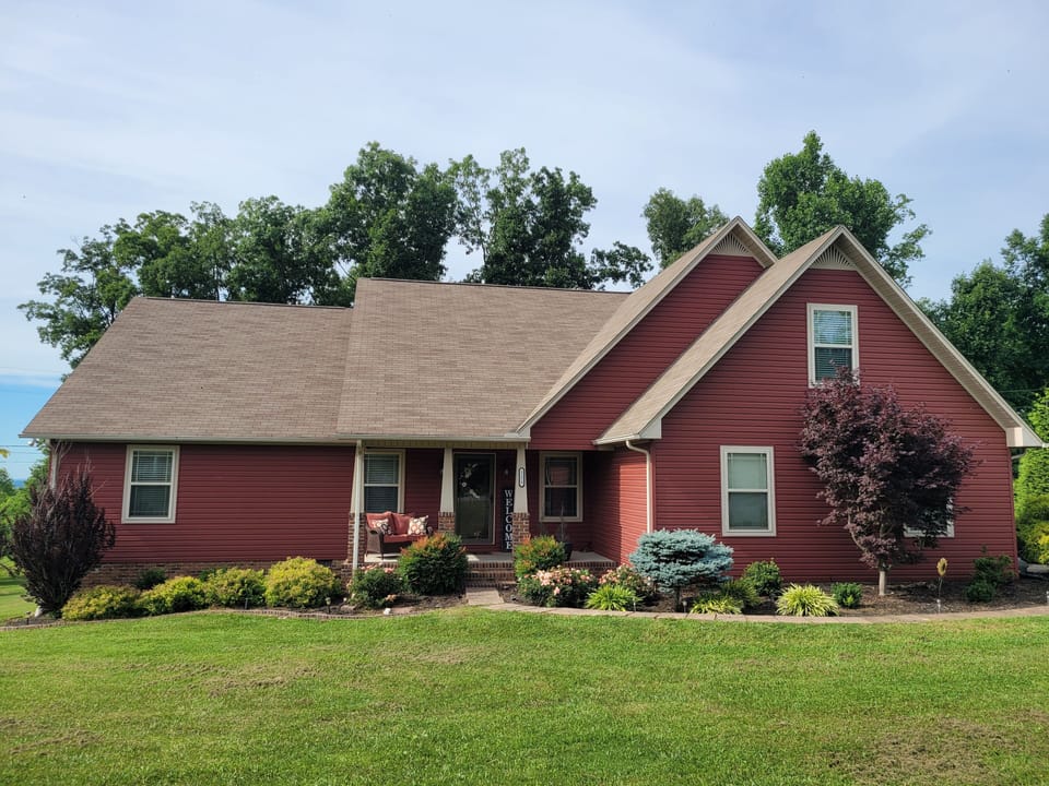 the Red House on Mountain Top