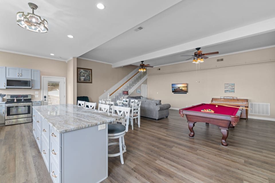 Kitchen Island - Downstairs